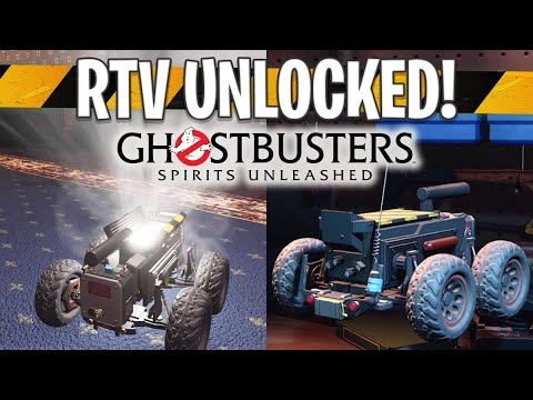 We unlocked the RTV!  GHOSTBUSTERS: SPIRITS UNLEASHED