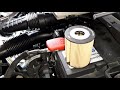 Peugeot 308 1.6 hdi (T9) motor oil change