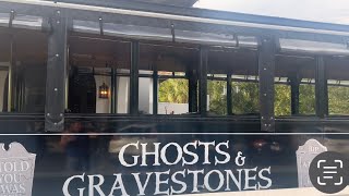 Ghost Trolley Tour in St. Augustine, Florida.