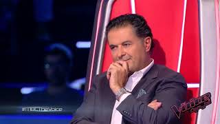 مواجهة خطيرة جمعت ميشال شلهوب وربيع سلوم  #فريق_راغب #MBCTheVoice