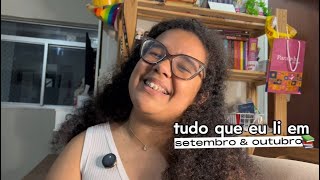 #LadoBê: tudo que eu li em setembro & outubro