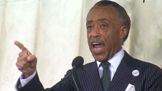 Al Sharpton Fires Up March on Washington Crowd