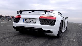 900HP Audi R8 V10 Twin Turbo - Top Speed Run!