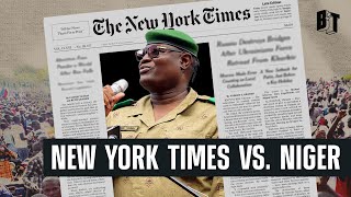 New York Times Gets It Wrong on Niger