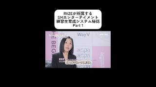 Part1 SM練習生育成システム秘話 the beginning smtown #RIIZE #sm #日本語字幕