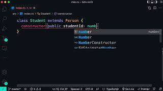The Ultimate TypeScript Course，Classes, Interfaces:Inheritance