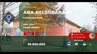 Aba- Belsőbáránd eladó családi ház!