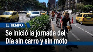 Así comenzó la jornada del Día sin carro y sin moto en Bogotá | El Tiempo