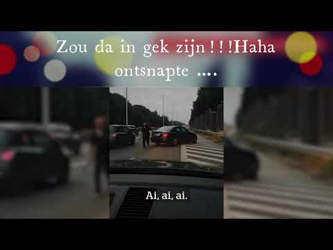 Dolgedraaide Man Op E40, Rijdt Koppel Klem En Stormt Met Ijzeren Staaf ...