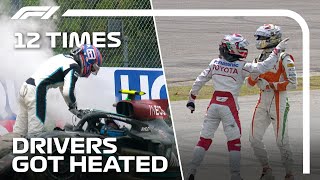 12 Times F1 Drivers Got Heated