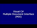 Visual C#   Multiple Document Interface MDI Form