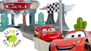 Disney Pixar Cars Toys  | Cars Story Sets with Lightning McQueen and Friends! Video