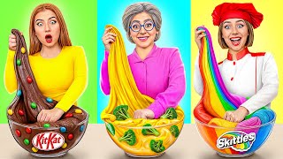 Me vs Grandma Cooking Challenge | Awesome Kitchen Tricks by Multi DO Joy