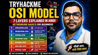 Learn OSI Model with TryHackMe 🧠 | Networking Basics in Hindi (Beginner to Pro)