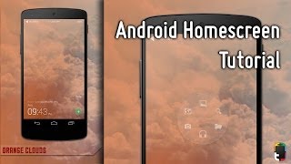 Orange Clouds - Android Homescreen Tutorial