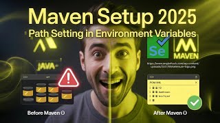 Maven Setup 2025 Install, Set Path in Environment Variable & Create Project in Eclipse