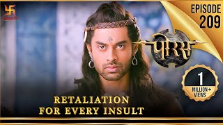 Porus | Episode 209 | Retaliation for Every Insult | हर रूश्वाई का बदला | पोरस | Swastik