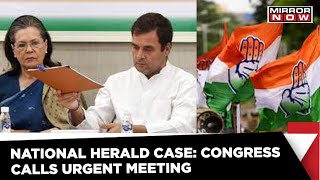 National Herald Case Explodes: Congress Calls Urgent Meet Of MPs Today | Latest English News