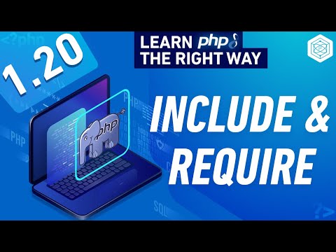 How To Include Files In PHP - Include and Require - Full PHP 8 Tutorial