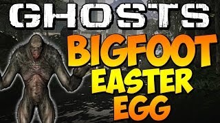 COD Ghosts - "SECRET BIGFOOT EASTER EGG" on PRISON BREAK (Call of Duty) | Chaos