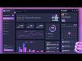 Modern Responsive Admin Dashboard | Light & Dark Mode | HTML CSS JS | Complete Design Tutorial 2026