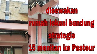 Disewakan Rumah Lokasi Strategis Jalan Cijerokaso Bandung Bisa Untuk Hunian Keluarga Atau Kantor