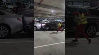 Watch what happened in this parking garage