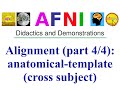 [AFNI Academy] Alignment (part 4/4): anatomical-template (cross subject)