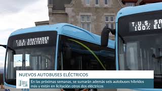 Nuevos autobuses eléctricos TUS Santander