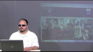 Demonstration of JAWS screen reader