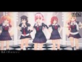 【mmd艦これ】白露型で気まぐれメルシィ