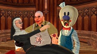 Evil Nun 2 Fell in Love with Mr.Meat funny animation part 146
