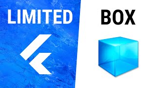 Flutter LimitedBox Widget
