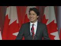 prime minister justin trudeau addresses liberal caucus gathering – december 14 2022