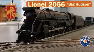 Operating my Postwar Lionel 2056 train. One of my favorite Lionel Steam Locomotives