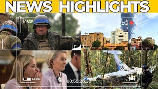 Headlines - Sudan fighting | Ukraine war | Colombia rescue | Tunisia migration | Montenegro election