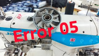 How to jack flatlock k5 error 05 remove