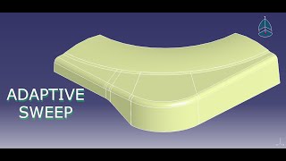 Adaptive Sweep  - CATIA V5  - CATIALOG