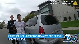 2 arrested after trying to follow shopper home from Costa Mesa mall, police say