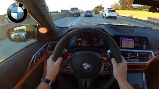 2022 BMW M4 Competition xDrive Convertible  (POV Test Drive)