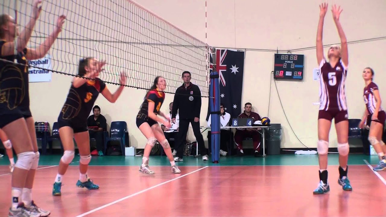 Volleyball Referee - 2nd Ref Front View (Side To Side Movement) - YouTube