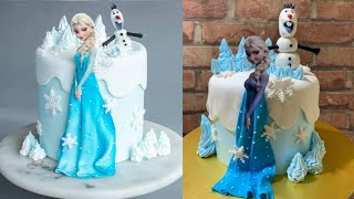 Frozen Birthday Elsa Cake | Disney Princess Elsa Cake | Frozen Theme Cake