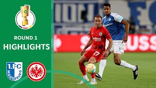 Götze return & Frankfurt win | 1. FC Magdeburg vs. Eintracht Frankfurt 0-4 | Highlights | DFB Pokal