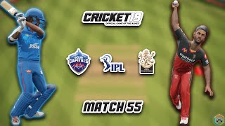 IPL 2020 Match 55 DC vs RCB Highlights - IPL Gaming Series - Cricket 19