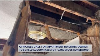 Bridgeport officials: Apartment building owner to be held accountable for 'dangerous conditions'