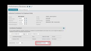 Performance Management ADP WFN Manager Process 12.11.16
