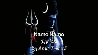 Namo Namo(Lyrics) |Kedarnath |Sushant Singh Rajput,Sara Ali Khan |Amit Trivedi |Amitabh Bhattacharya