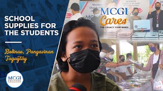 MCGI gifts school supplies to students and teachers in Pangasinan and Tagaytay | MCGI Cares