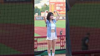 好久沒看到多慧的漢江貓貓 @lee_dahye #李多慧 #이다혜 #棒球 #啦啦隊 #cheerleader #baseball #台湾野球チア #台湾野球