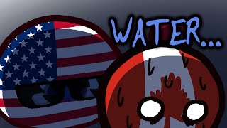 The... Water Wars...? || Multiple Countryball Animations